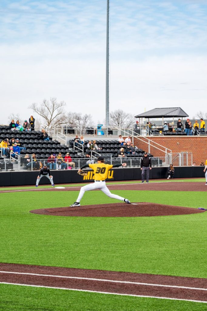 university of missouri baseball pitcher