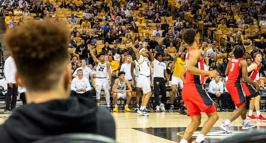 mizzou basketball vs georgia