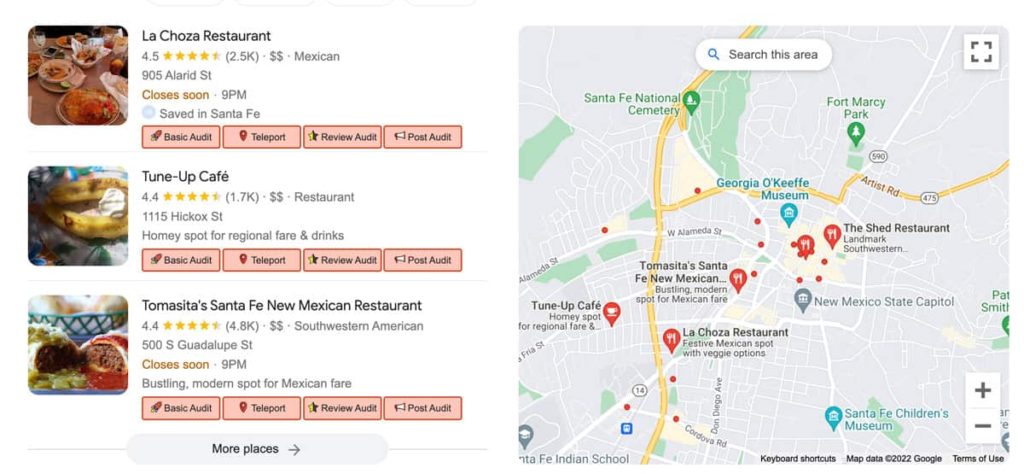 google business profile services santa fe new mexico