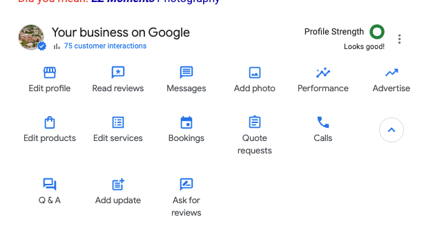 local seo google business profile management
